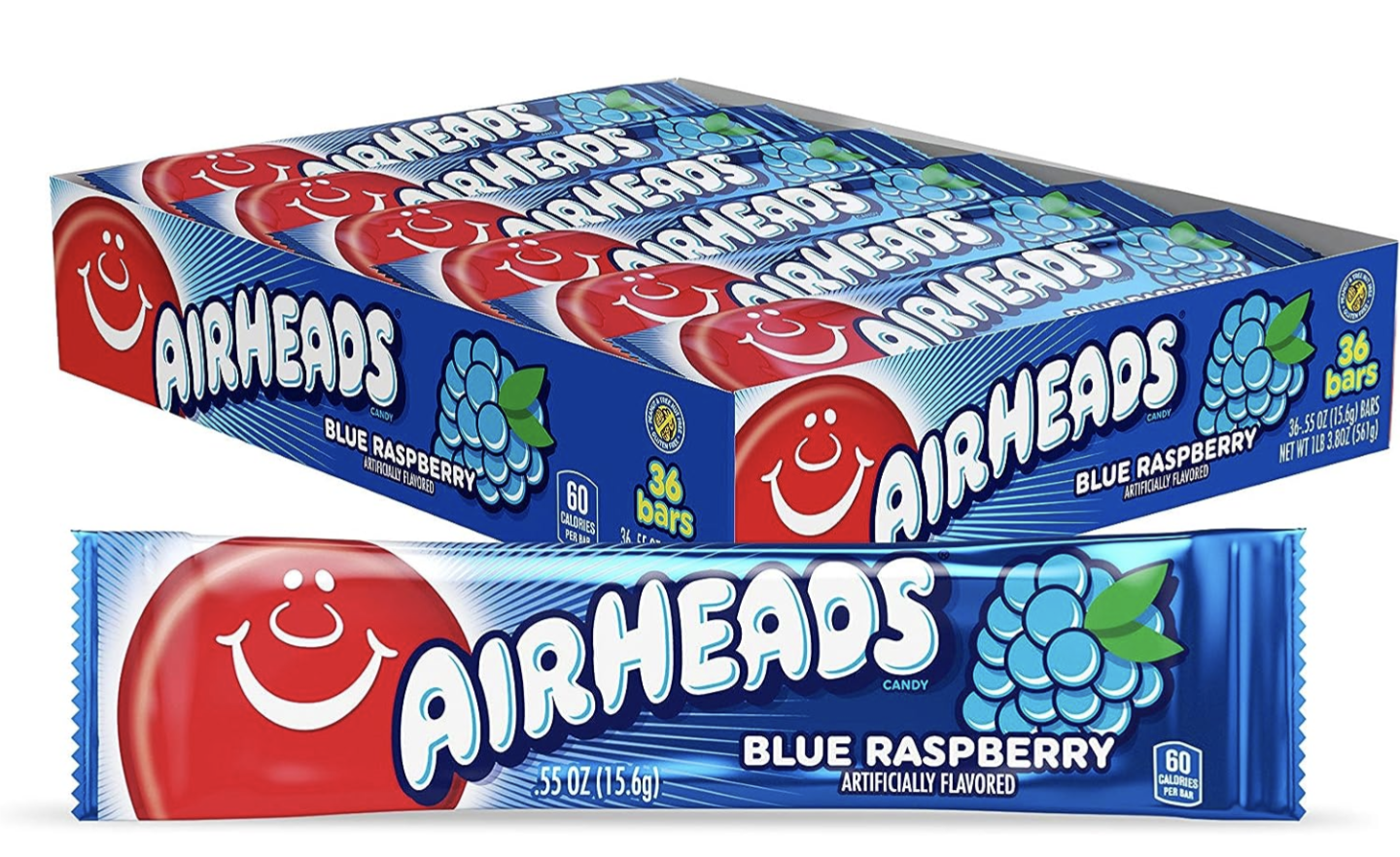 Airheads Blue Raspberry 36ct