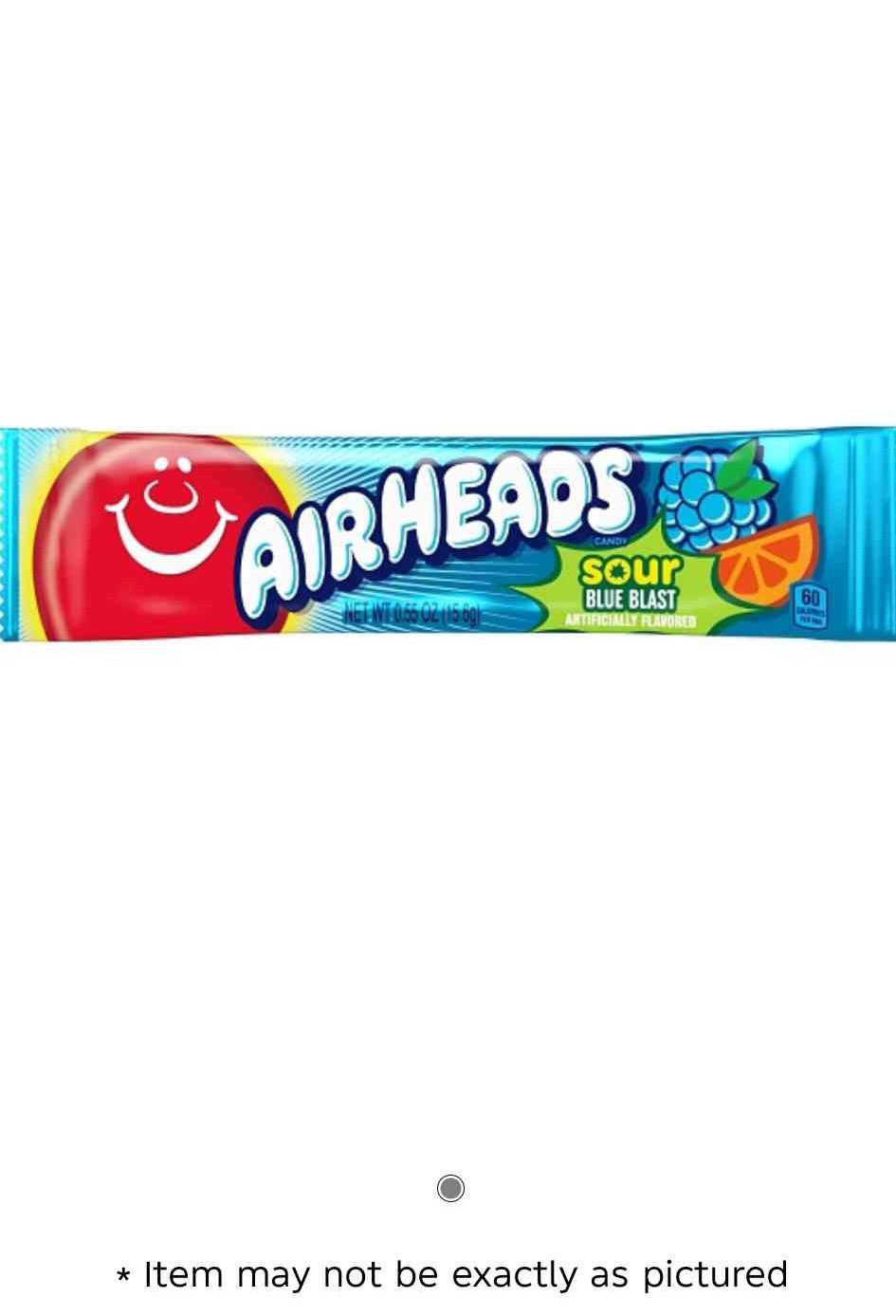 Airheads Sour Blue Blast 36-.55OZ